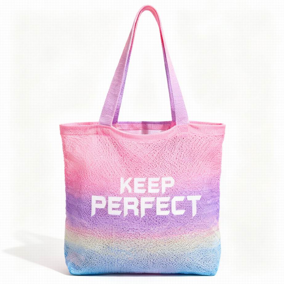 休闲飞织斜挎包